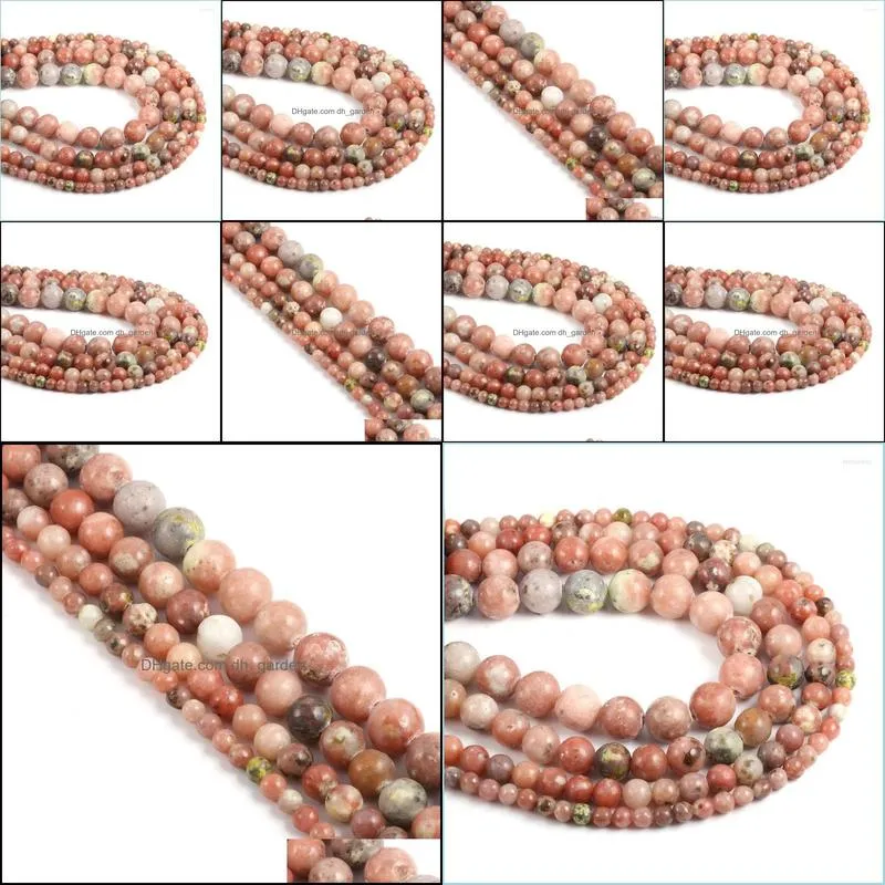 see pic Red Plum Stone Round Beads 4 6 8 10 12mm Temperament Natural For Jewelry Making Diy Accessoriessee pic Brit22