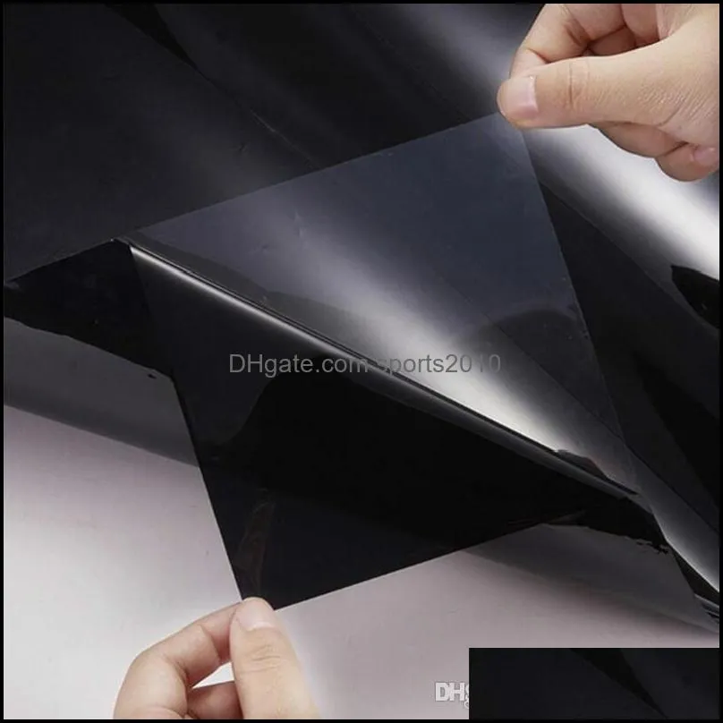 300cmx50cm black car window foils tint tinting film roll auto home glass summer solar uv protector sticker films