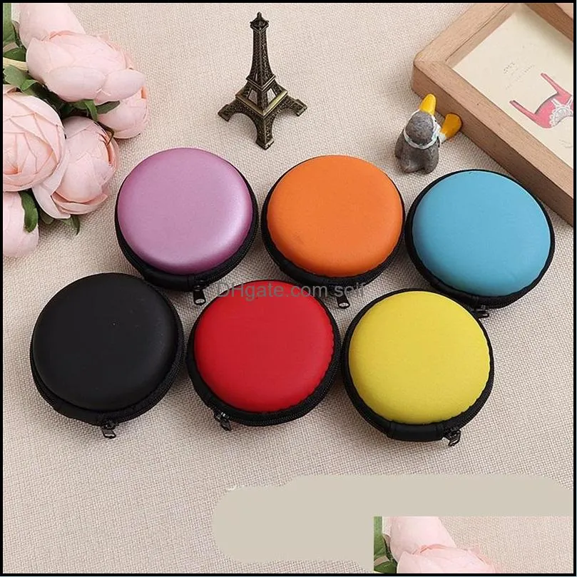 Small Coins Purses Fashion Colorful Mini Wallets Circular Money Bags Card Key Containers Men Kids Women 0 95lg C2