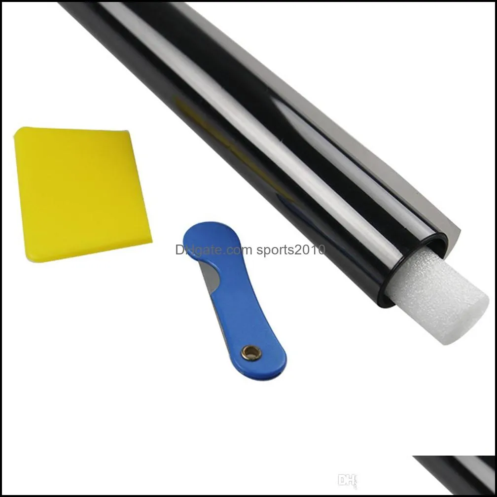 300cm car window tint film roll 5% vlt uvaddinsulation auto home window glass summer solar protection sticker curtain scraper