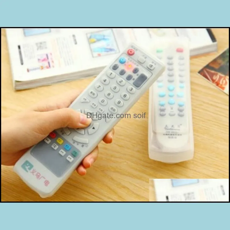 Soft Storage Bags Stretchable Luminous Silicone Cover Air Conditioning TV Remote Control Protective Sleeve Glowing In The Dark 1 45zx