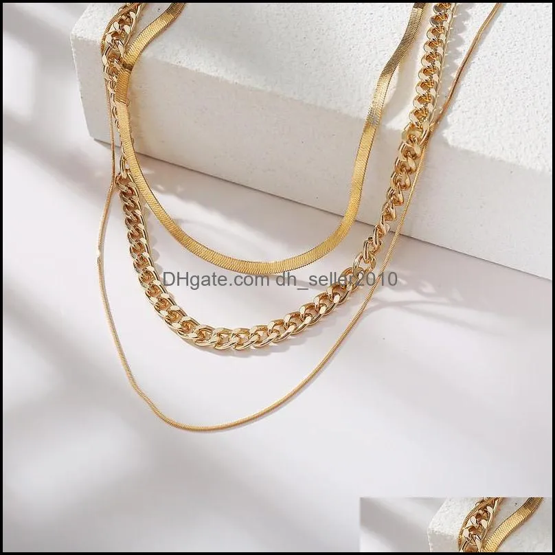 17KM Fashion Multi-layered Snake Chain Necklace For Women Vintage Gold Coin Pearl Choker Sweater Necklaces Party Jewelry Gift 572 Z2