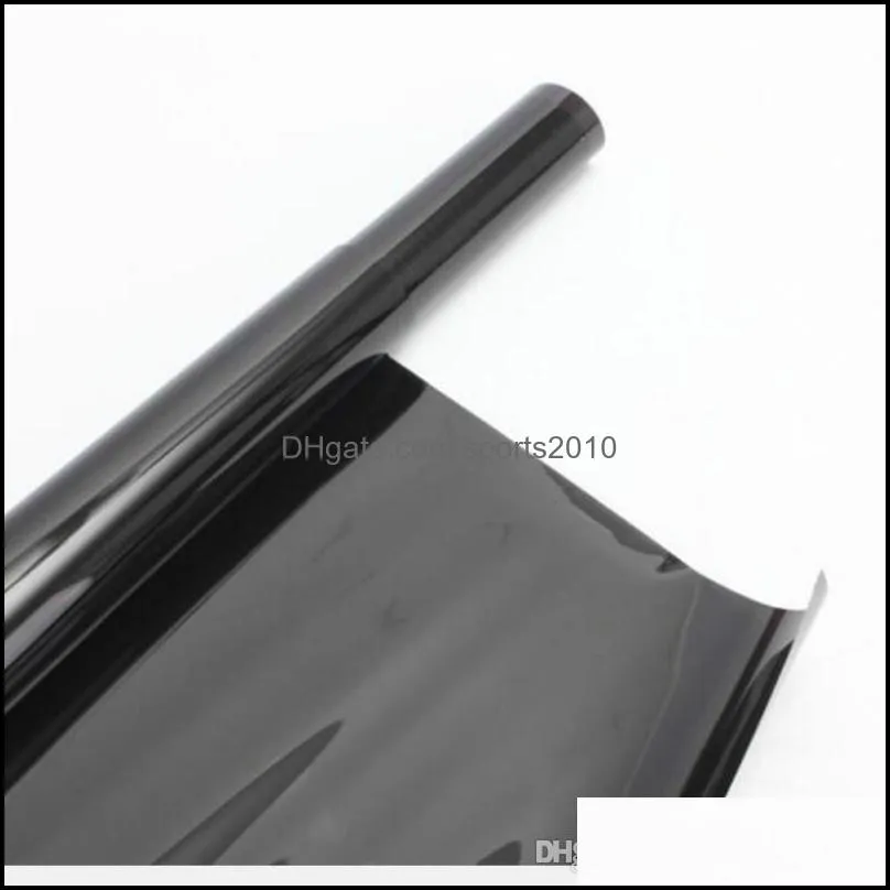 300cmx50cm black car window foils tint tinting film roll auto home glass summer solar uv protector sticker films