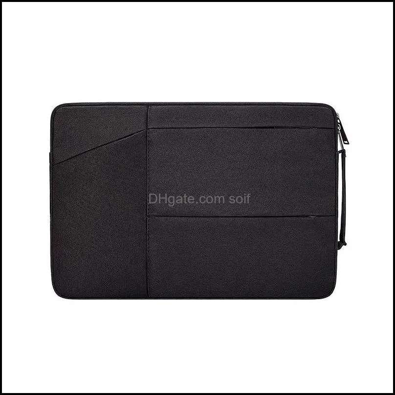 Laptop Bag 13.3 14.1-15.4 15.6 Inch Notebook Sleeve Case Waterproof Protective Cover Briefcase with Handle 896 B3