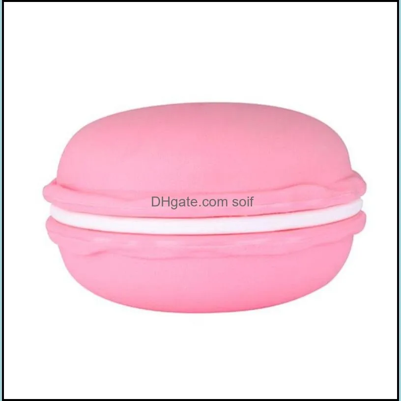 Macaroon Jewelry Storage Box Colorful Lovely Mini Candy Case Plastic Containers Party Birthday Gift Fashion