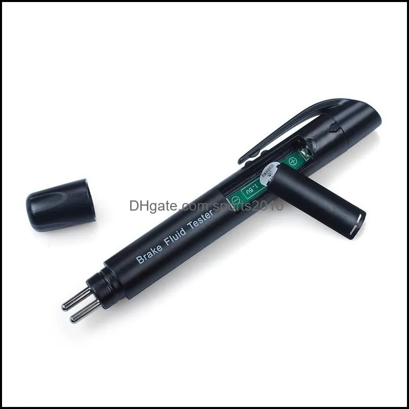 1x led brake fluid tester diagnostic testing tool auto brakes calibrated for dot3 dot4 dot5 automotive shop tools