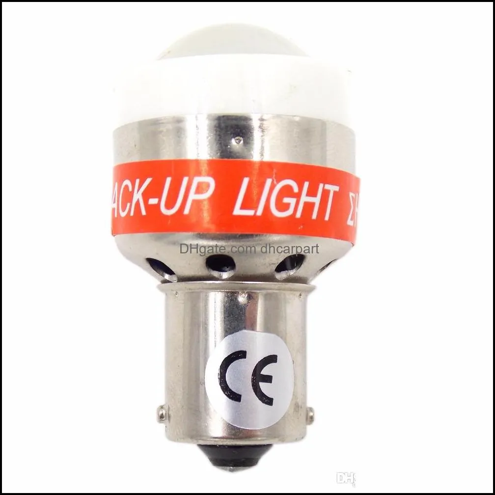 Universal Automotive Car 12V LED Back Up Alert Beep Light Reverse Alarm Bulb Beeper Buzzer Emits Beep Sound for P21W BA15S