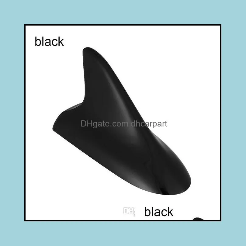 Universal Black Car SUV Decor Style Dummy Shark Fin Antenna Roof Aerial Multiple Colour Modified Antenna High Quality Streamline