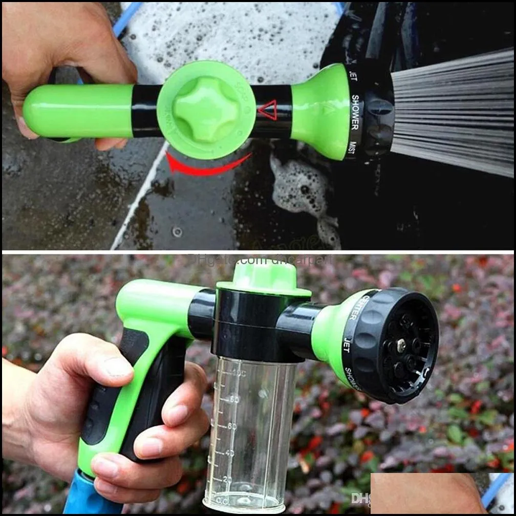 Multifunction Portable Auto Foam Water Gun High Pressure 3 Grade Nozzle  Car Washer Sprayer Cleaning Tool pistola de pressao