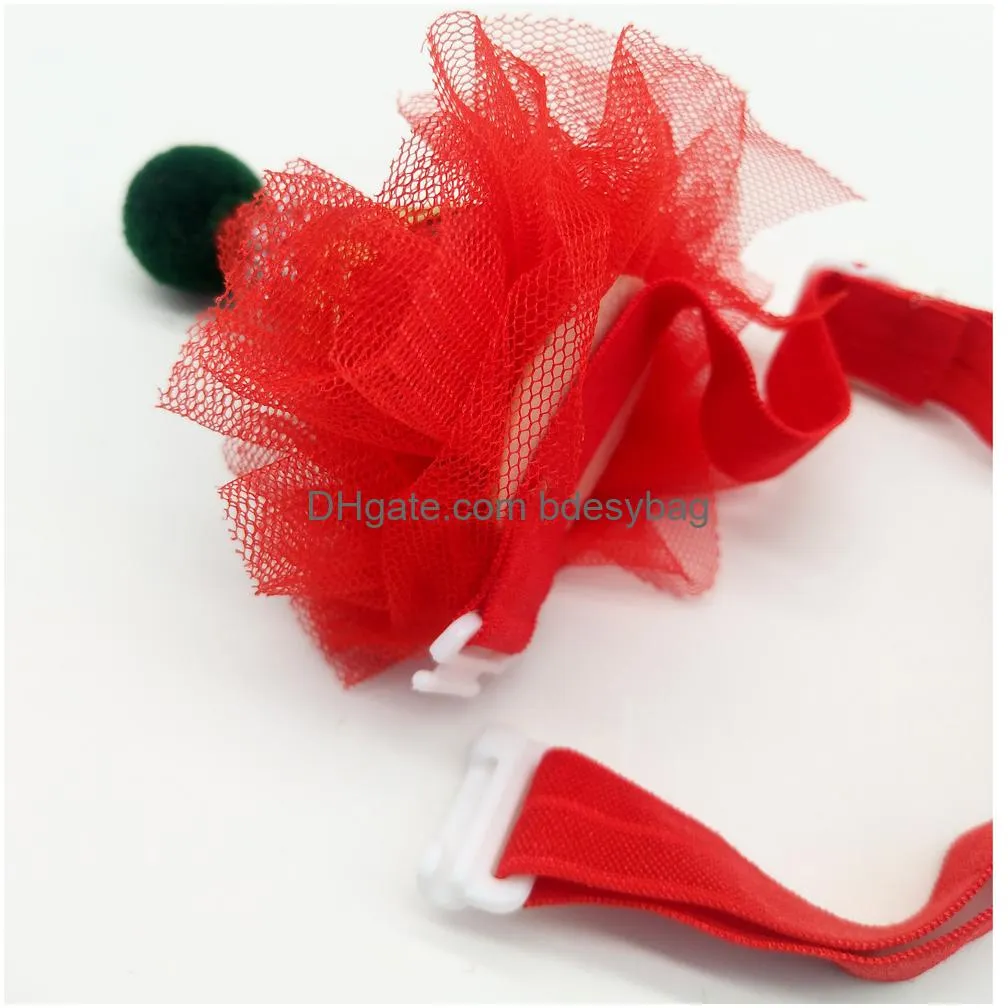 dog costume pet christmas hat adjustable 12cm48cm holiday party