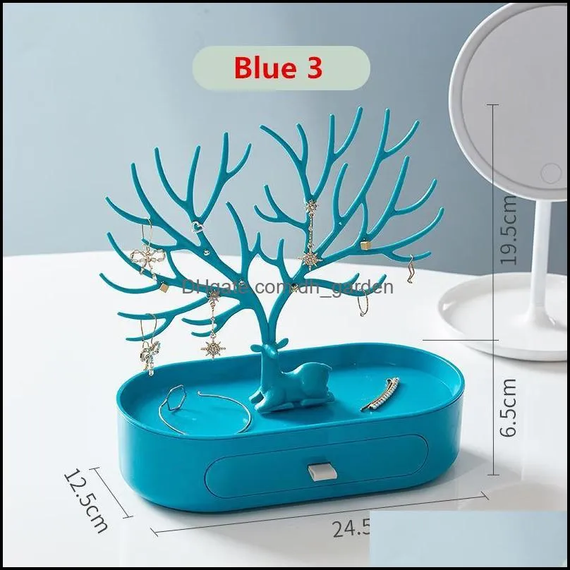 Jewelry Pouches Bags WE Antlers Tree Coral Organizer Earrings Necklace Ring Bracelet Cases & Display Stand Tray Storage Gifts Brit22