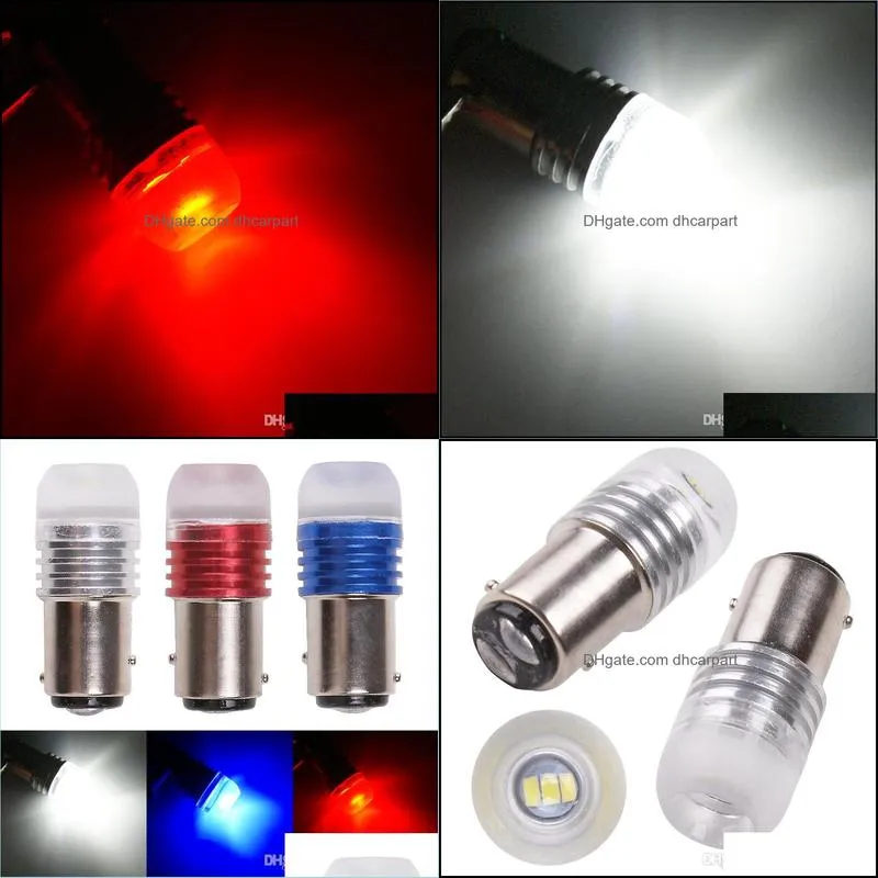 2pcs Strobe 1157 Led BAY15D P21/5W 5630LED Flash light brake blink light Lamp Bulb red white Blue Auto Brake Tail Stop Light