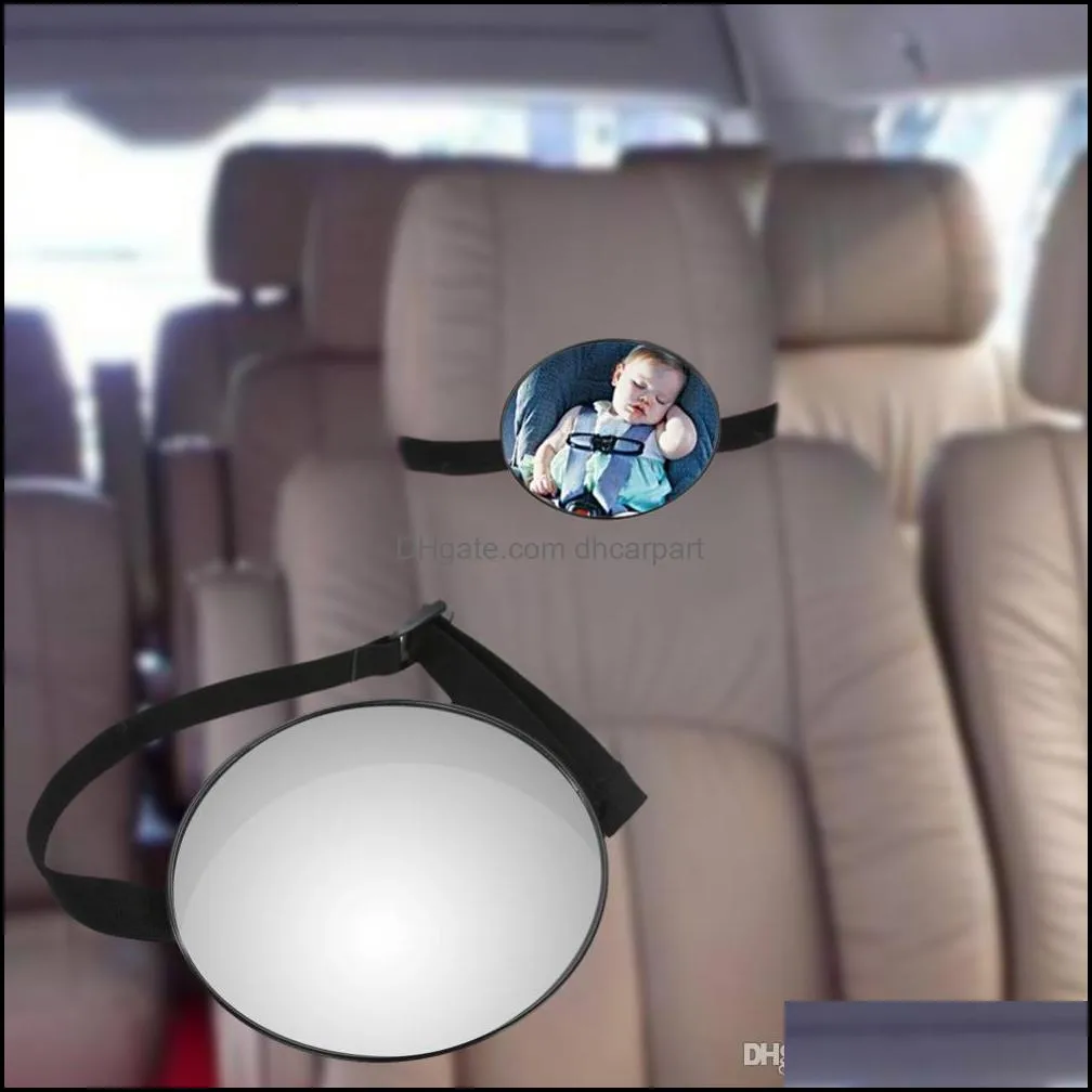 Baby Car Mirror Car Safety View Back Seat Mirror Baby Facing Rear Ward Infant Care Square Safety Kids Monitor Car Accessories