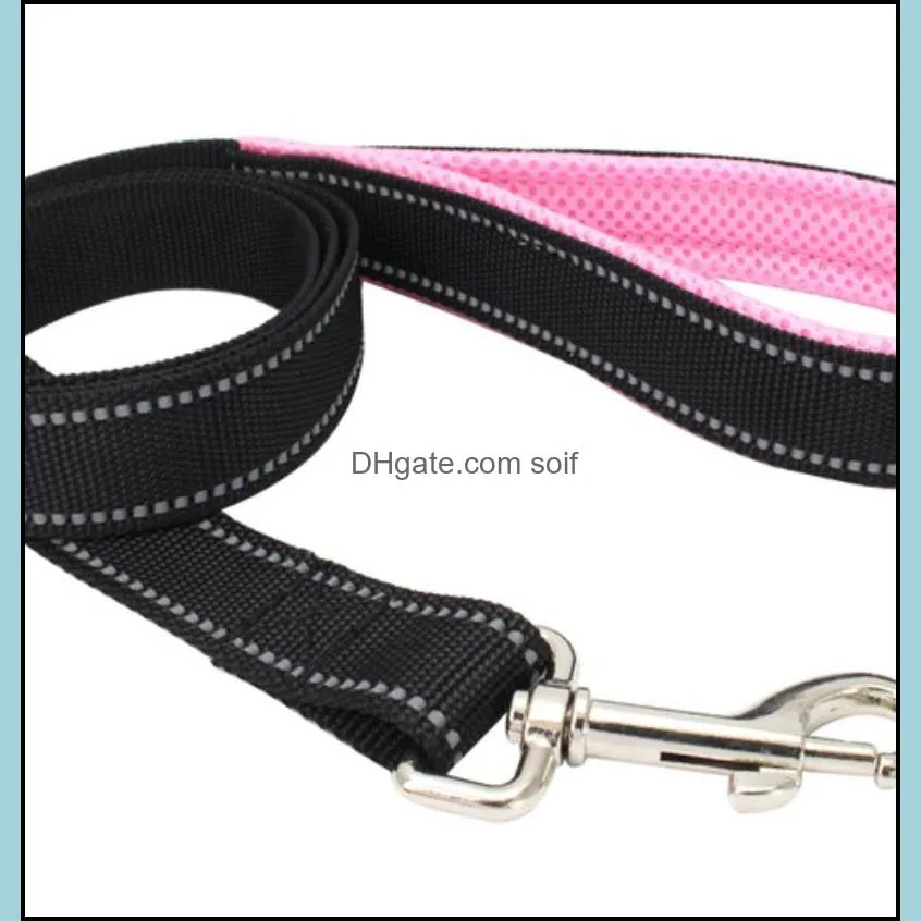 reflective nylon rhinestone dog harnesses step in soft mesh padded small dog puppy harness leash set safety for walking s m l 28 s2