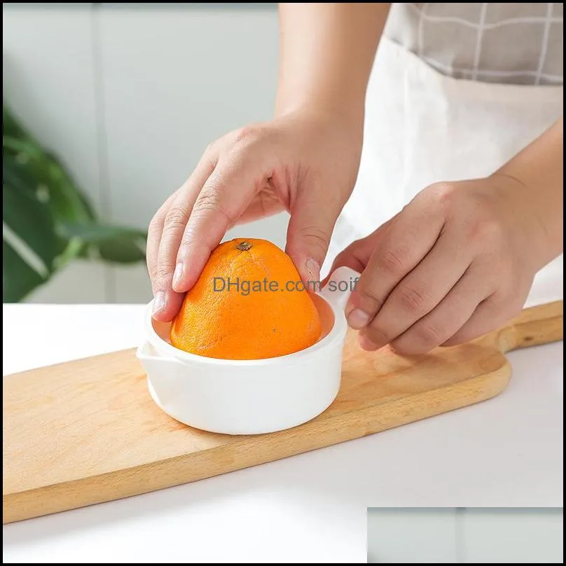 lemon orange juicer fruit vegetable manual squeezer durable white kitchen tools family practical juicers