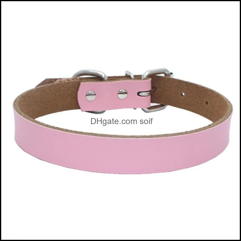 fashion dog collars pet supplies chains cat leashes accessories stainless steel iron sheet strong wear resisting mix colors