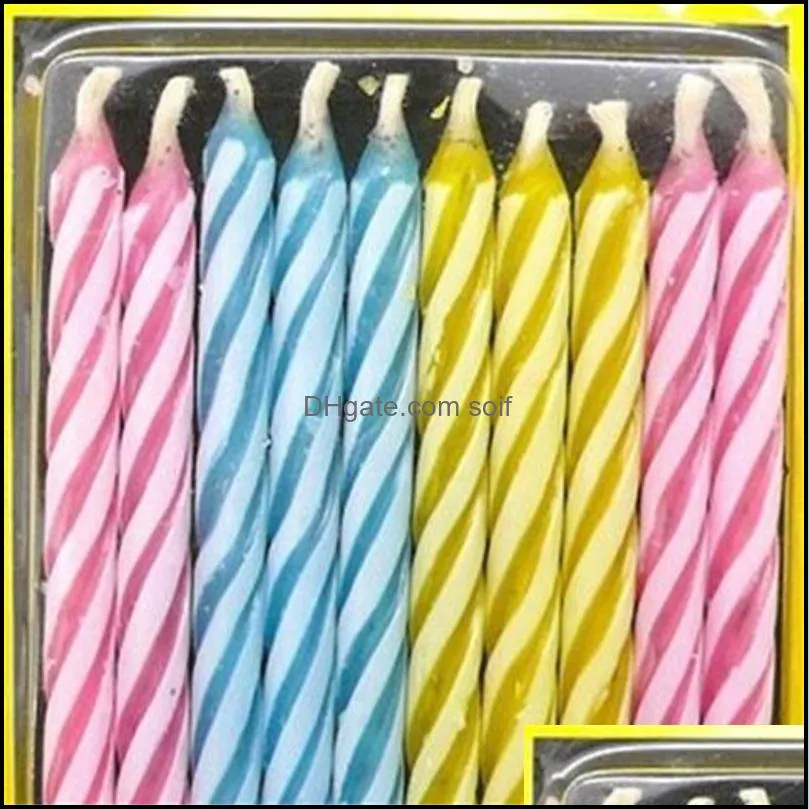 10 pcs/set magic relighting candles funny toy birthday eternal blowing cake candles 173 v2