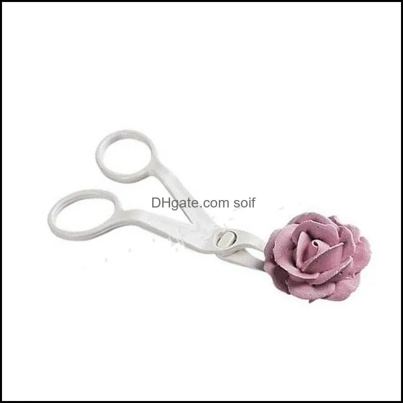 13 5cm plastic cake flower nail rose cream flowerlifter cup cakes decor icing scissors bakery modeling tool