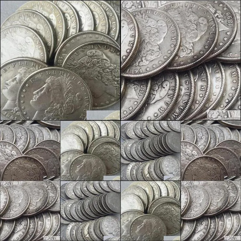 full us set coins dollars different 96pcs 18781921 manufacturing copy price metal craft dies date morgan factory lbuuo