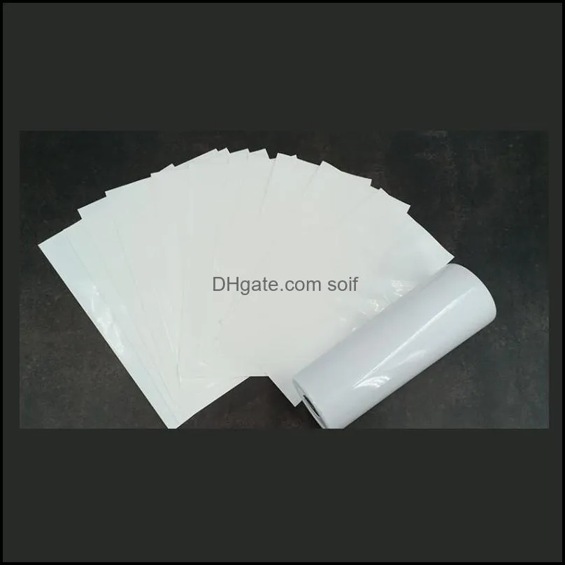 white sublimation shrink film wrap bag keep warm cup high temperature resistance heat shrinkable bags mult sizes 0 9hl6 n2
