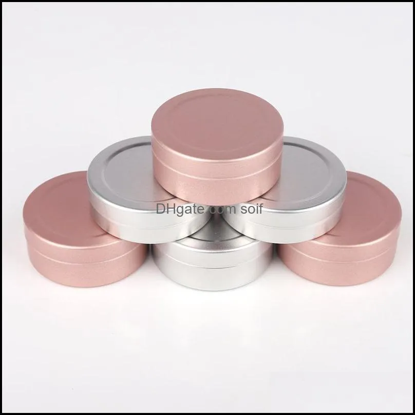 20g aluminum jar box container cosmetics packing bottle eye shadow ointment pill box portable 2colors hha1707 59 j2