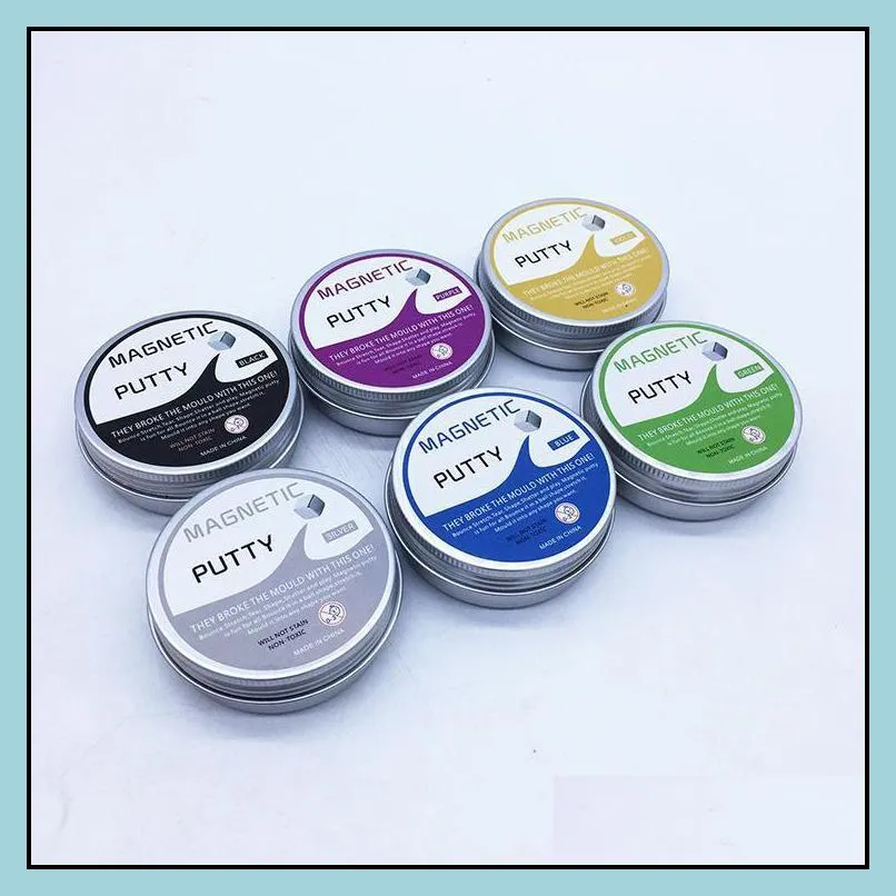 Novelty Games Creative Technology Changeable DIY Magnetic Putty Cube Office Decompression Toys Funny Stress Toys For Adults and Kids