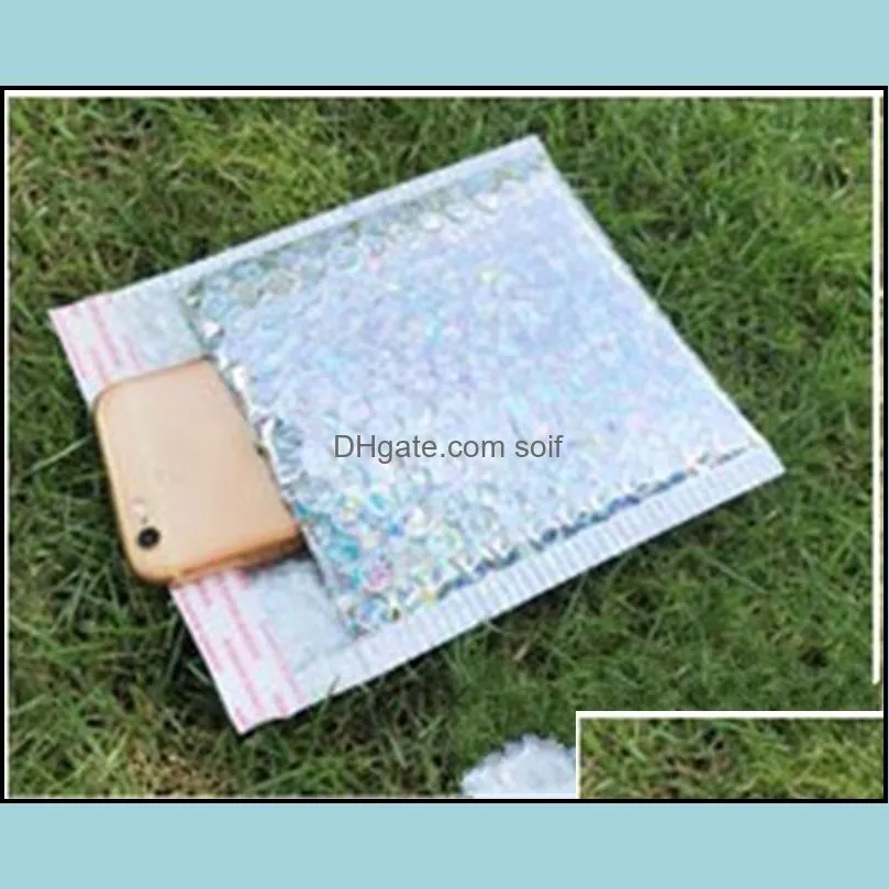50pcs cd/cvd packaging shipping bubble bag mailers gold paper padded envelopes gift mailing envelope bags 15x13cmadd4cm 673 k2