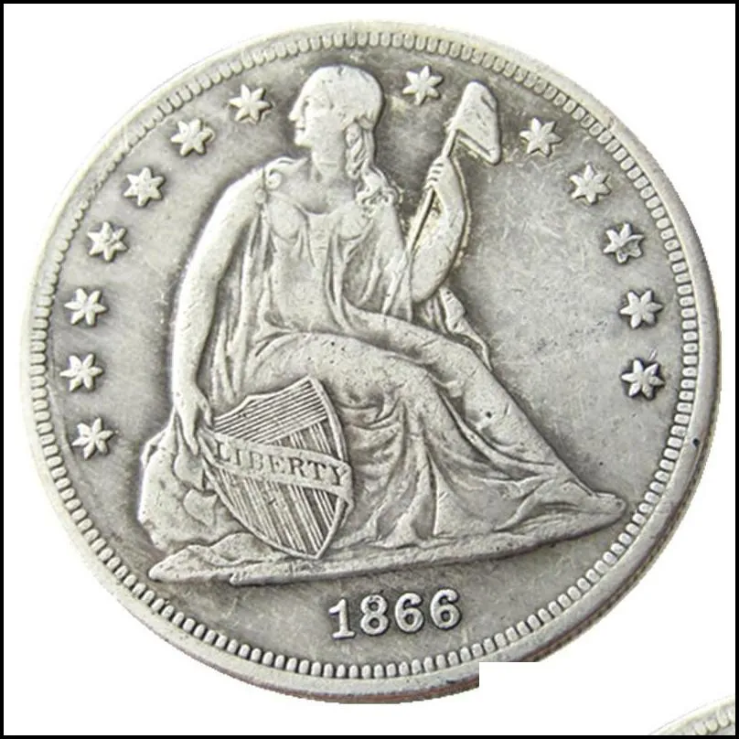 plated 18601869 dollar price us silver copy coins seated dies metal craft manufacturing factory liberty hgvot