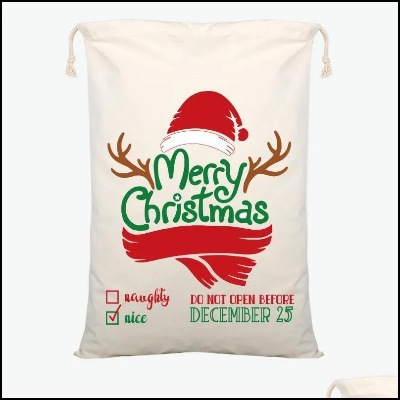 christmas decorations candy gift bag big size 50x70cm high quality string straw bags for xmas gifts packing