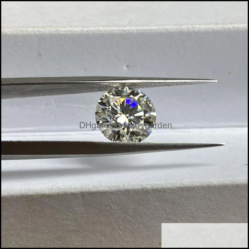 other mosangnai round gh color vvs1 2 carat 8 0mm moissanite diamond ring for women brit22