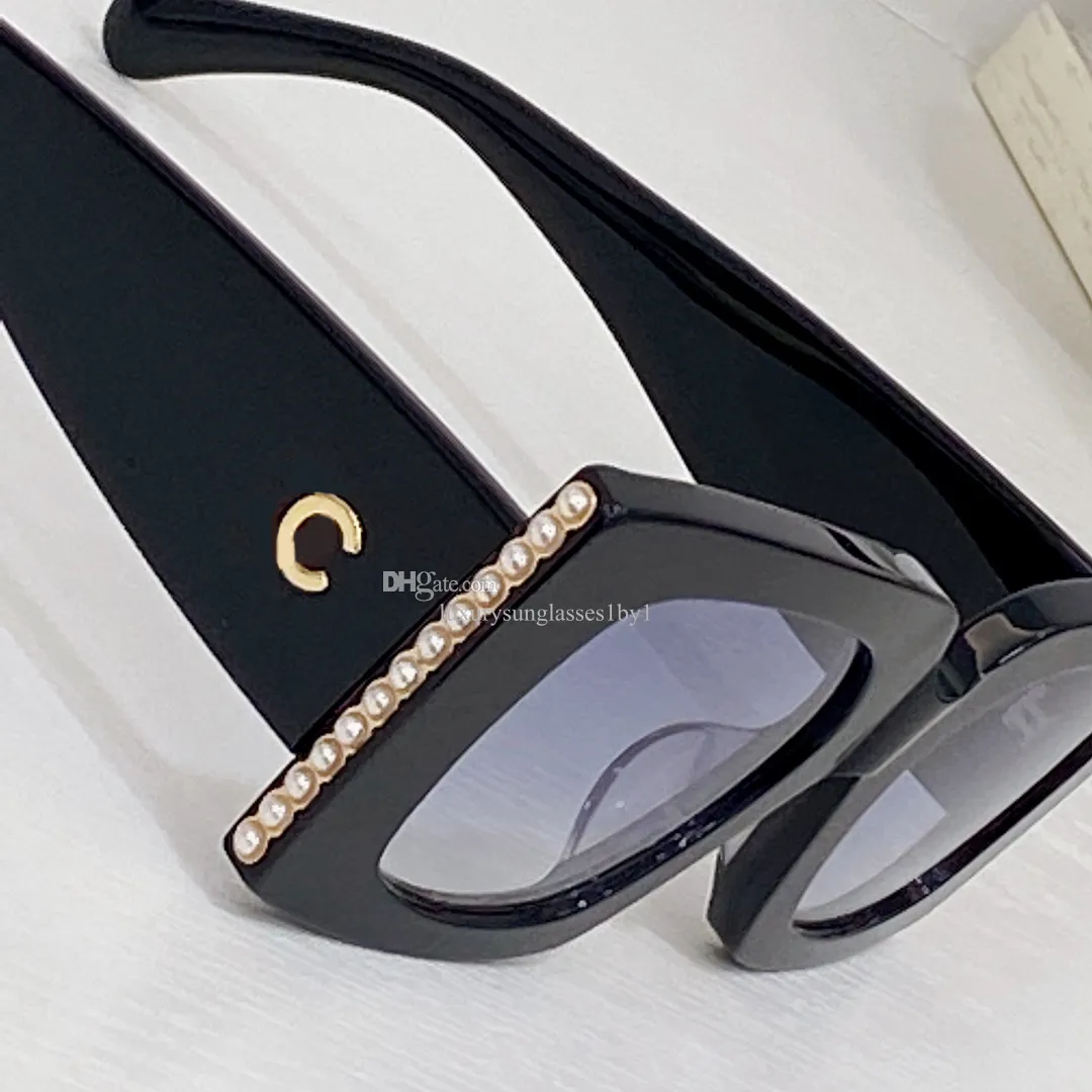 hot design eyewear designer sunglass for women 5480 woman sun glasses with pearl on the frame square Cool fashion anti-radiation UV400 eyeglasses famous brande glass