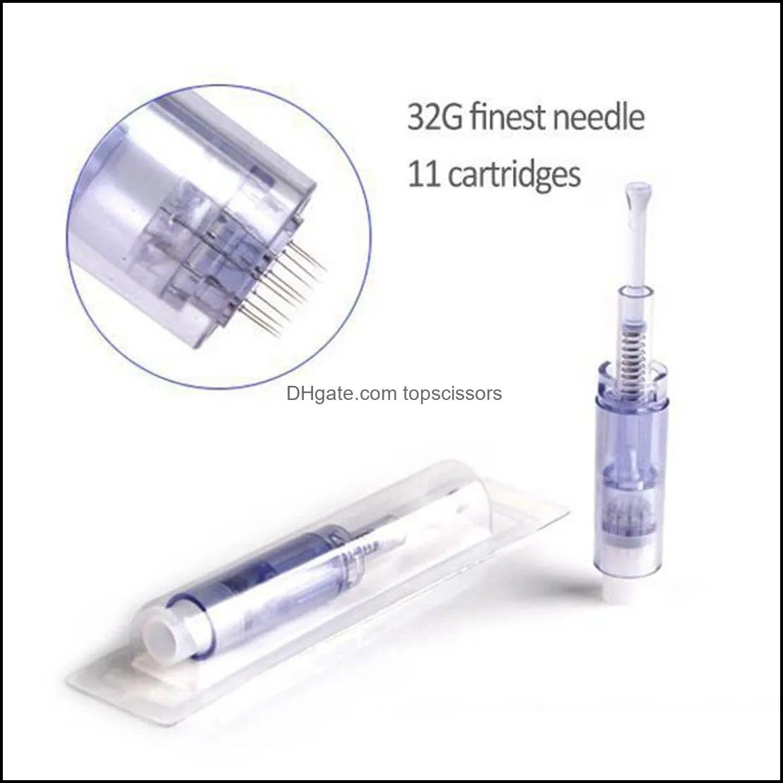 High Quality Dermapen Microneedle Tips 11 Needle Noven-XL Cartridges for DR Dermic Skin Care Lighten Whitening