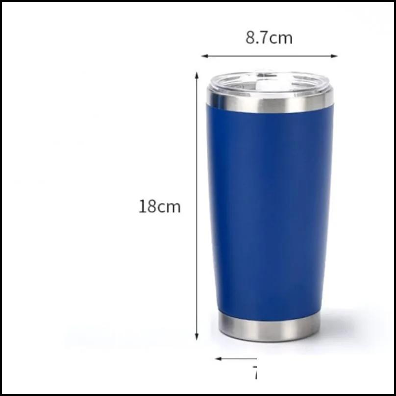 water bottles thermal mug beer cup stainless steel double wall vacuum insulated coffee tea wide mouth bottle drinkware 220928