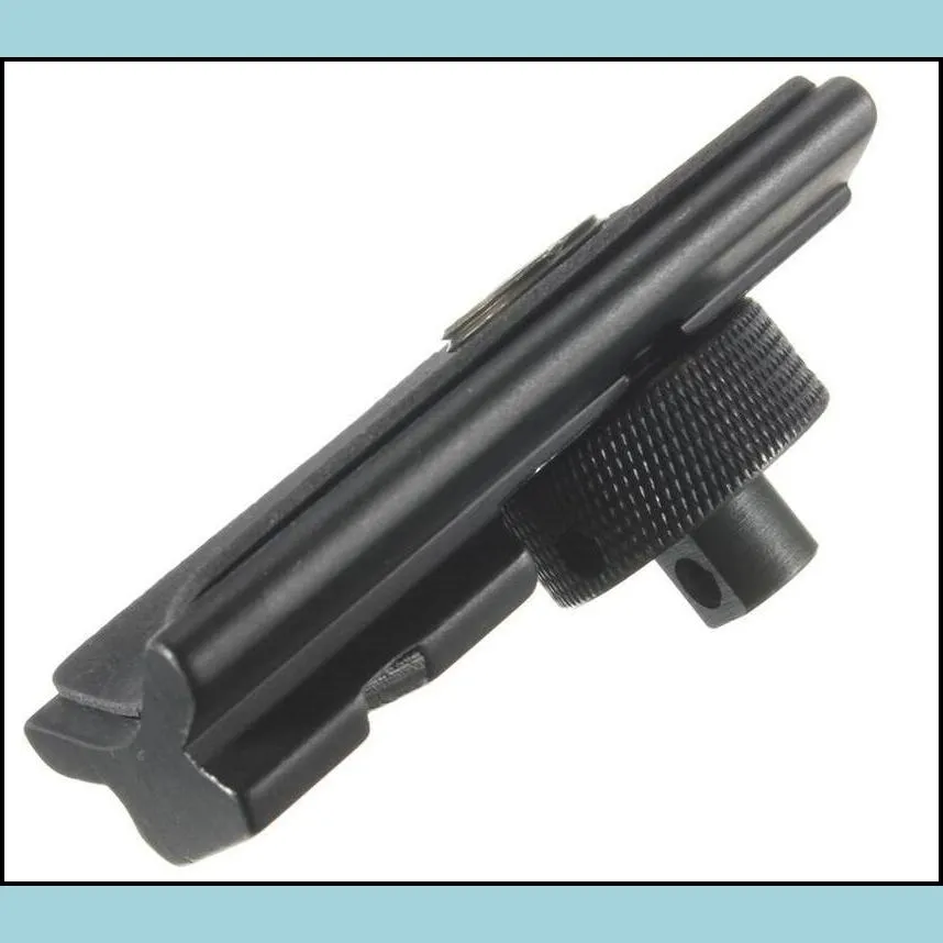 hunting swivel picatinny slot adaptor kit weaver rail sling stud mount for 20mm bipod adapter mount