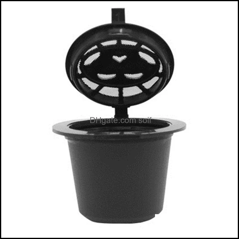 reusable coffee filter capsules cup cycle use black refillable cofe capsule refilling coffeeware gift eef3794 43 k2