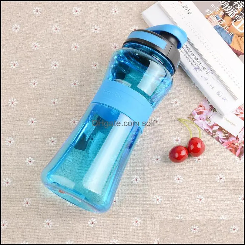 Space Cup Leak Proof Creative Plastic Fitness Water Bottle Multi Color Portable Mug Gift 7 6wz C