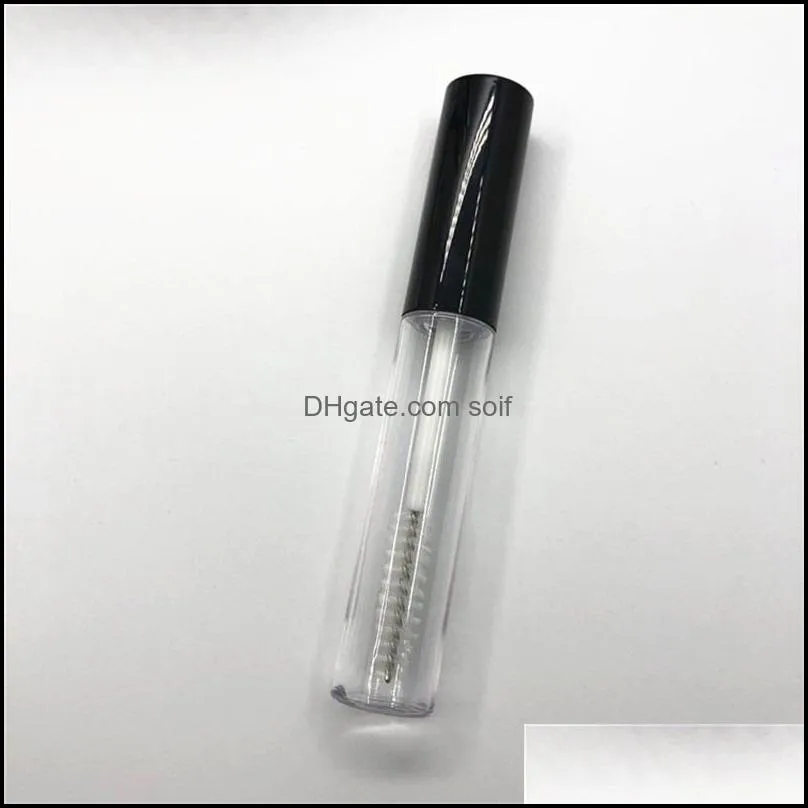 Mascara Packing Bottles Make Up Empty Tube Plastic With Eyelash Wand Brush Plastic 10ml Transparent Portable 1 55hy F1