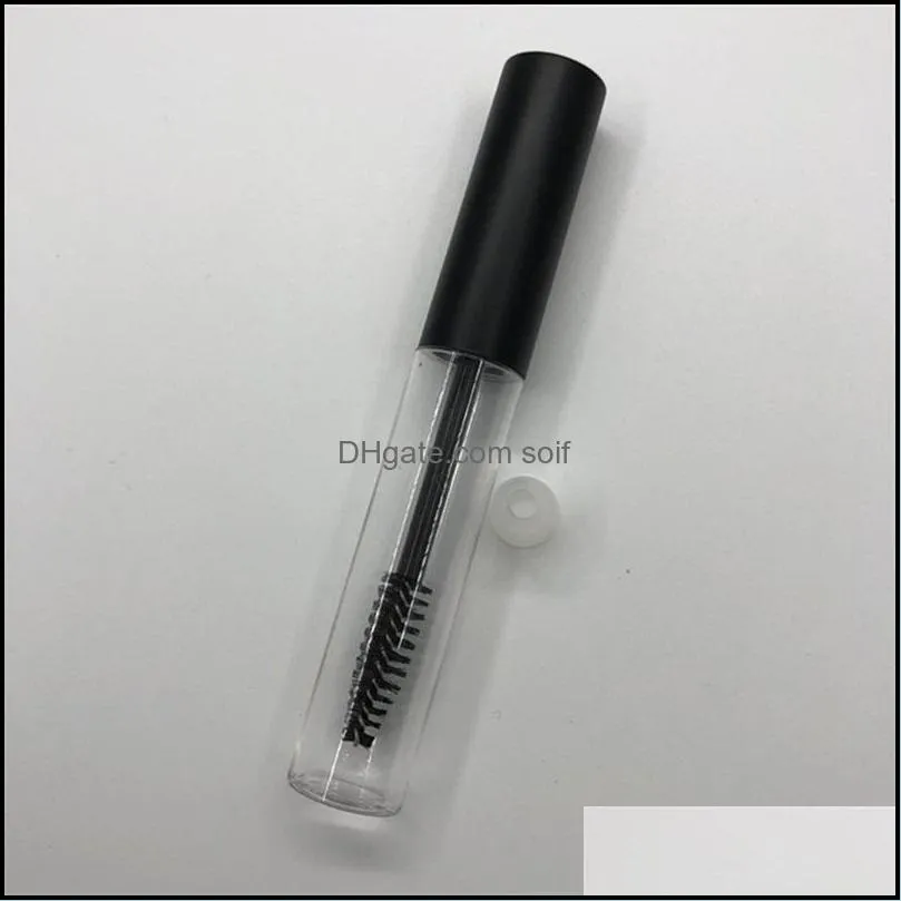 Mascara Packing Bottles Make Up Empty Tube Plastic With Eyelash Wand Brush Plastic 10ml Transparent Portable 1 55hy F1