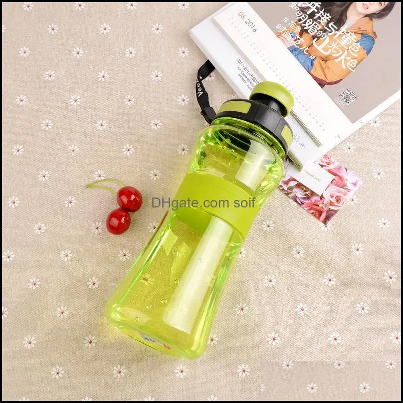 Space Cup Leak Proof Creative Plastic Fitness Water Bottle Multi Color Portable Mug Gift 7 6wz C