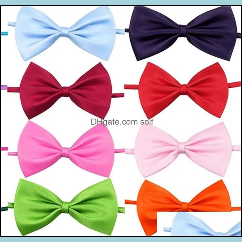 dog apparel neck ties dogs for christmas festival party cat pet tie headdress adjustable bow accessories