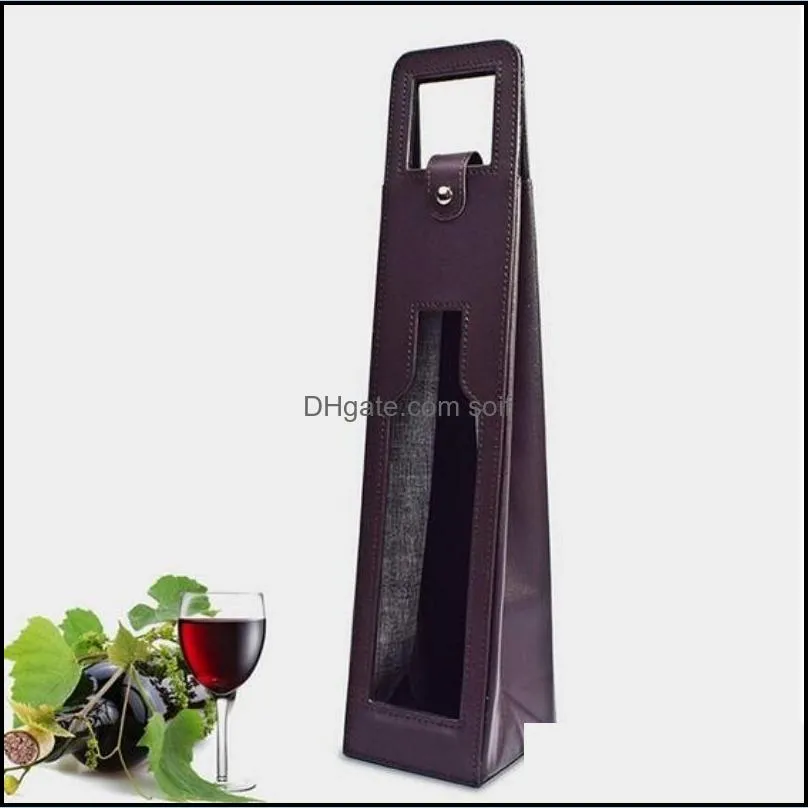 Leather Bag Hollow Out Design Red Wine Bags Multi Colors Soft Smooth Stereo Pouch Factory Direct Sale 13jx B