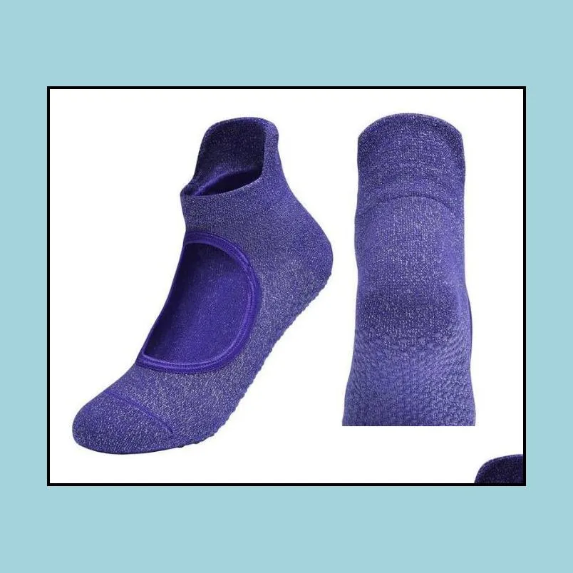 women silver silk backless yoga socks floor socks dance beautiful legs stage socks size 510 12pair