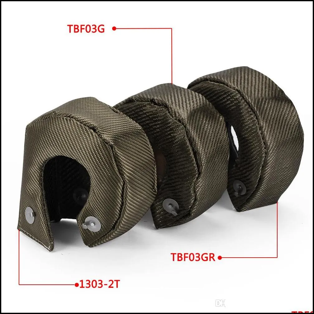 PQY - 100% Full TITANIUM T3 turbo blanket turbo heat shield fit :t2 t25 t28 gt28 gt30 gt35 and most t3 turbo PQY-TBF03