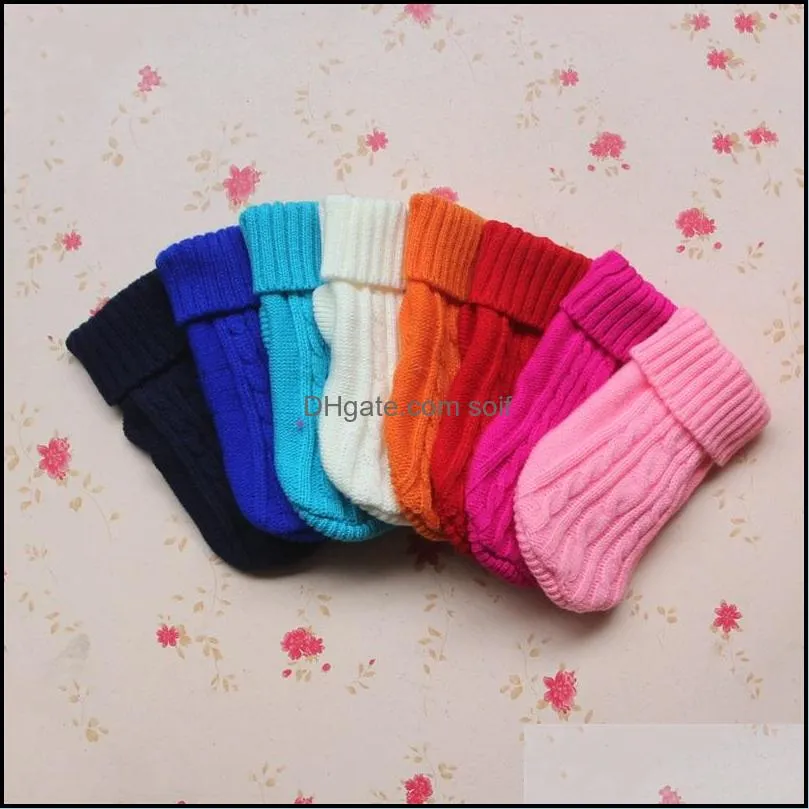 Bichon Pullover Pets Autumn Winter Thickening Clothes Cute Small Sweaters Puppy Cats Sweaters Apparel Knitted Weaving