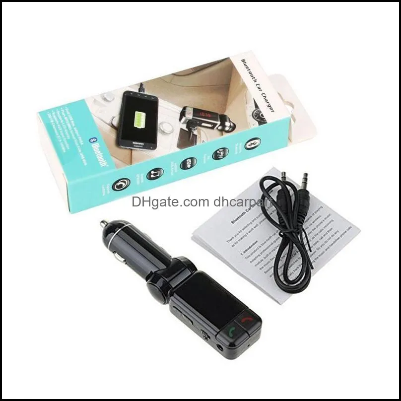 Car Bluetooth 5.0 FM Transmitter Kit MP3 Modulator Player Wireless Handsfree Audio Receiver Dual USB Fast  3.1A