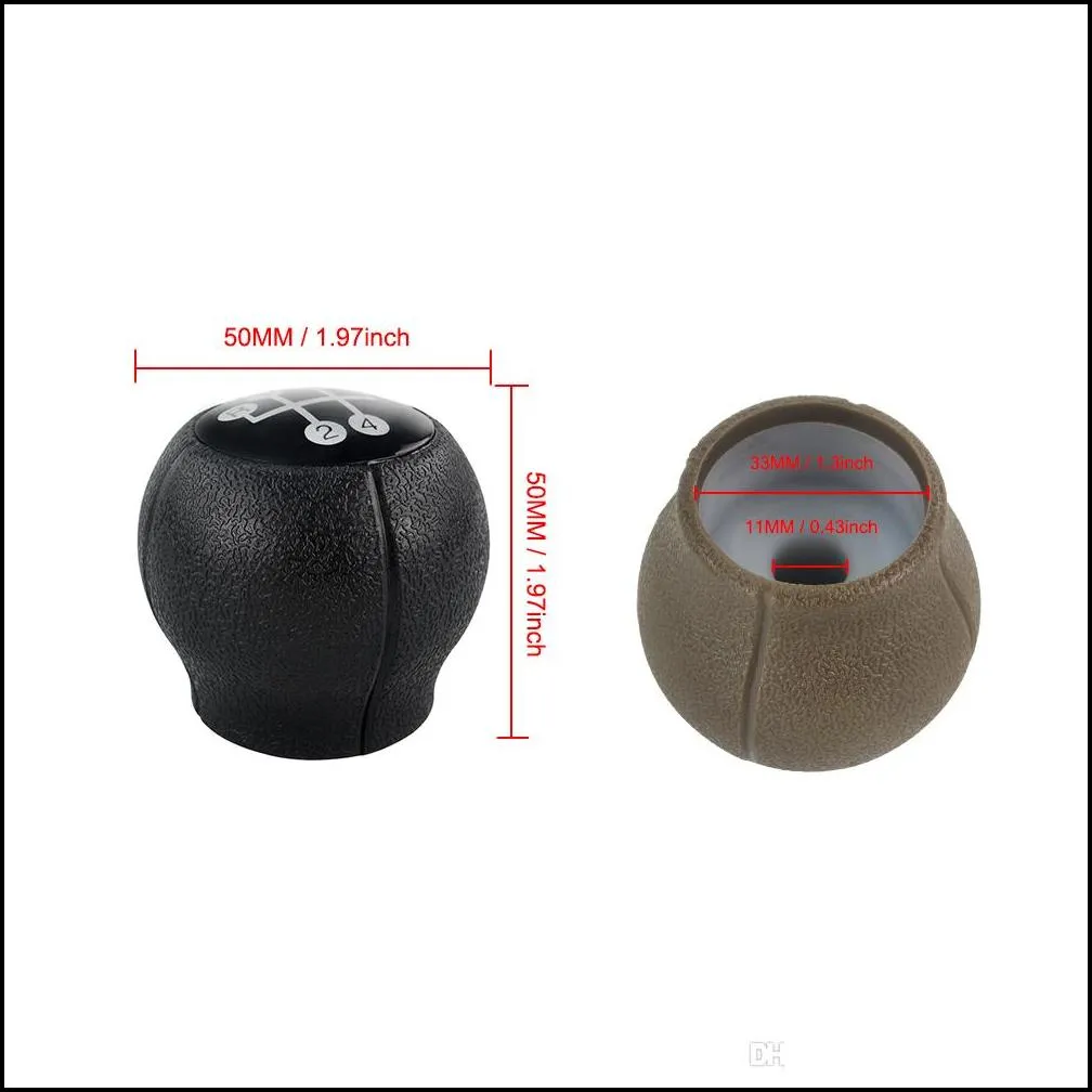 PQY RACING - Gear Shift Knob 5 Speed Manual For Opel Astra Corsa Sintra Tigra Vectra Zafira PQY-GSK88