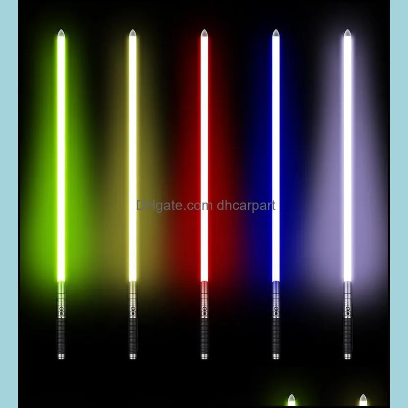 Cosplay Metal Lightsaber Multi Color Light Sword with Sound LED Light Toys Gift Outdoor Creative Laser Flashing Kids Light Saber Wars