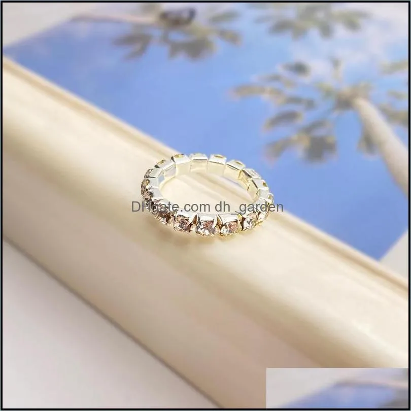wedding rings vienkim brand jewelry white color inlay cubic zirconia unique shaped ring for women engagement size 2022 accessories