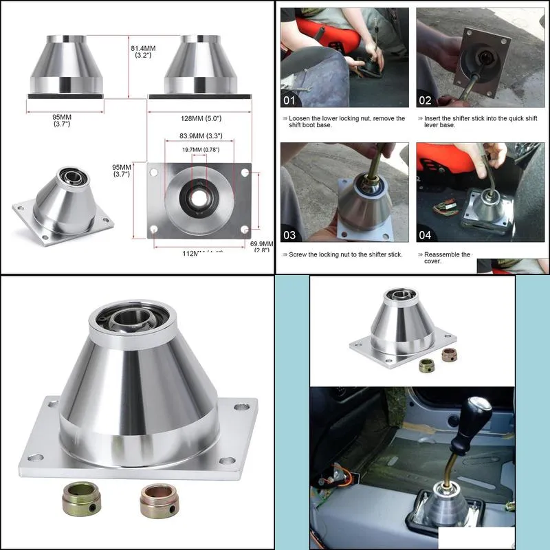 PQY - Turret Type Short Shifter Shift Quick For Peugeot 106 Diesel For Citroen Saxo AX Quick Shift Turret Type PQY5393