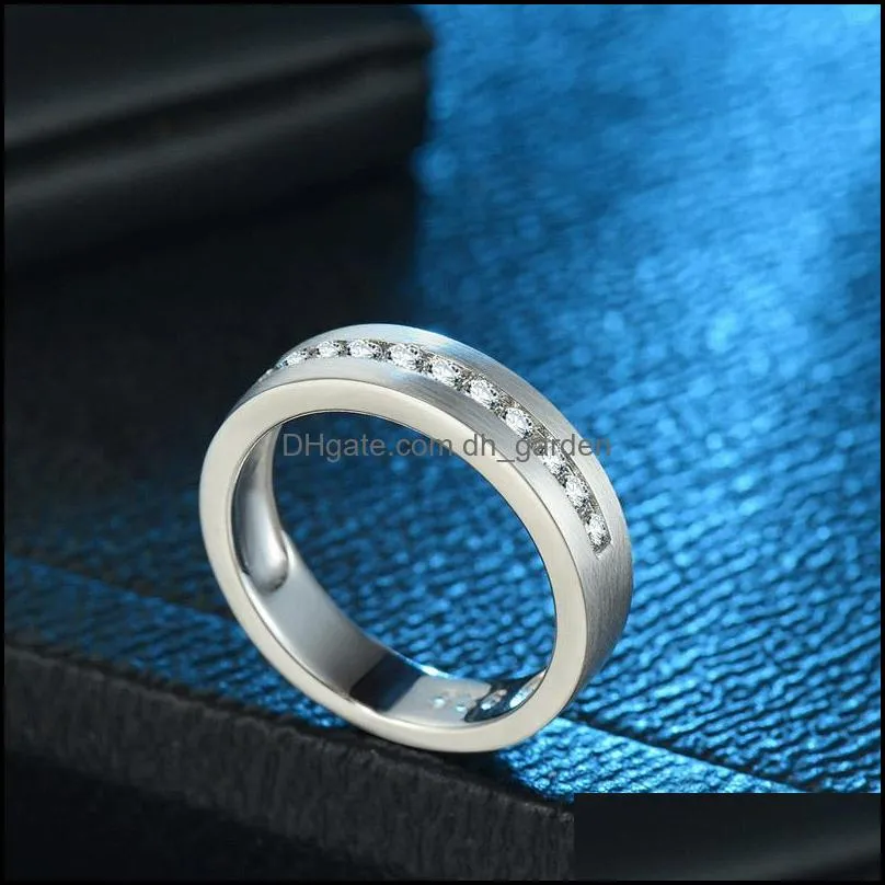 Wedding Rings Fashion With Crystal Elegant Nylon Jewelry For Men And Women Luxury Engagement High QualityWedding Brit22